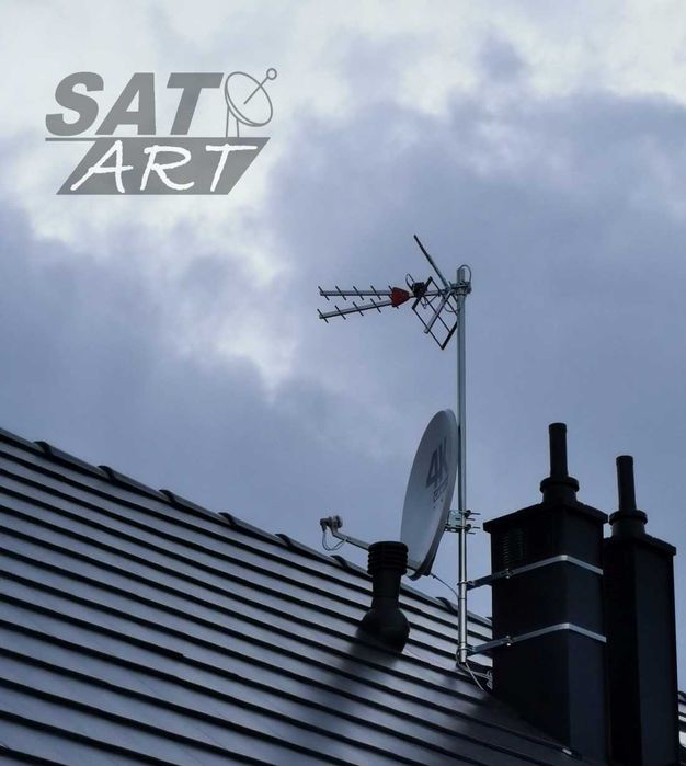 Montaż Serwis Anteny satelitarne naziemne / CANAL+/ Internet/ Starlink