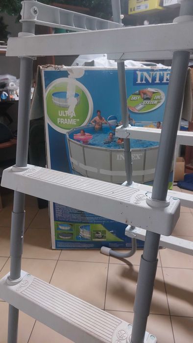 Basen stelażowy okrągły INTEX 4,88x1,22
