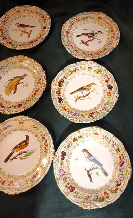 Coleção Completa 15 Pratos Porcelana L'Heure Royale