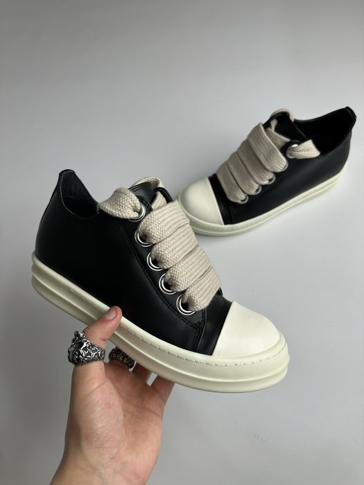 Rick Owens Ramones Geobasket Jumbo High Low Mega Double Opium кеды 43