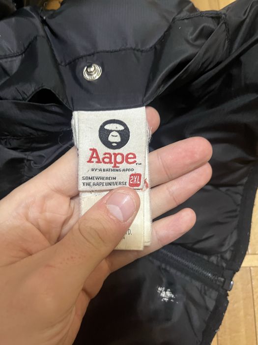 aape куртка пуховик