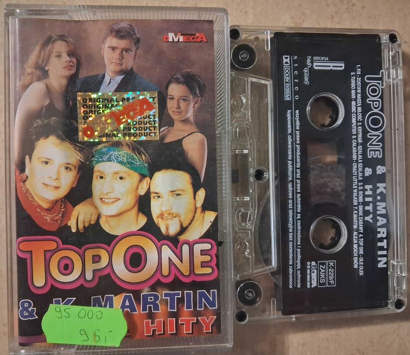 Kaseta magnetofonowa Top One & K Martin & Hity