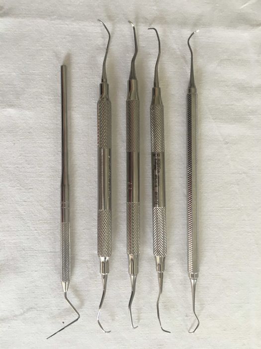 FERROS/INSTRUMENTOS DENTÁRIOS - ÓTIMO ESTADO