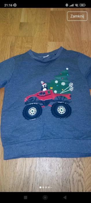 Bluza z Krecikiem cool club rozmiar 104.