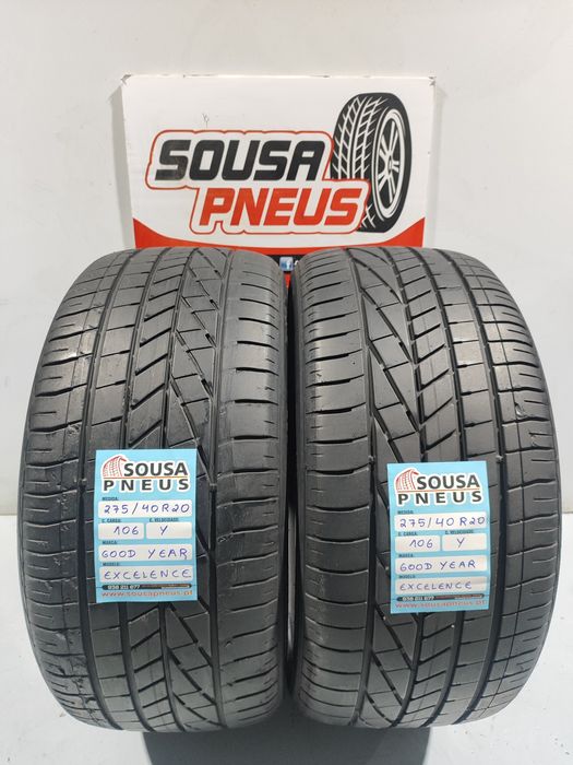 2 pneus semi novos 275-40R20 Good Year - Oferta dos portes