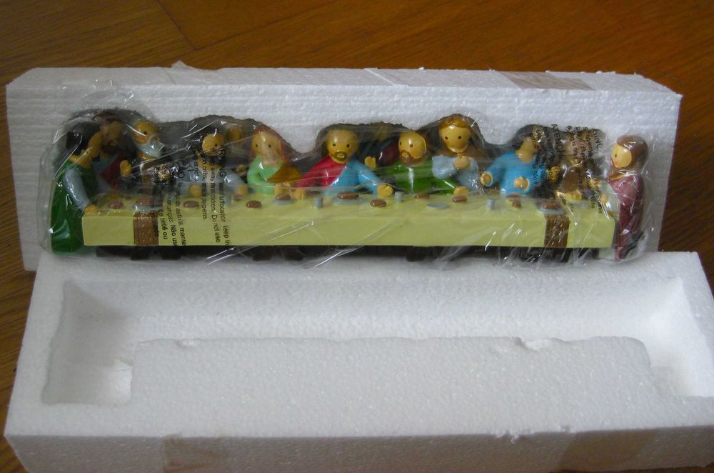 Última Ceia - Pintada à Mão NOVO com Selo Garantia