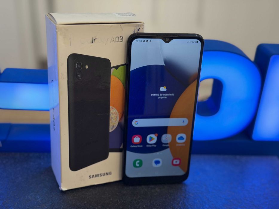 Samsung Galaxy A03 SM-A035 4/64GB Czarny / RATY