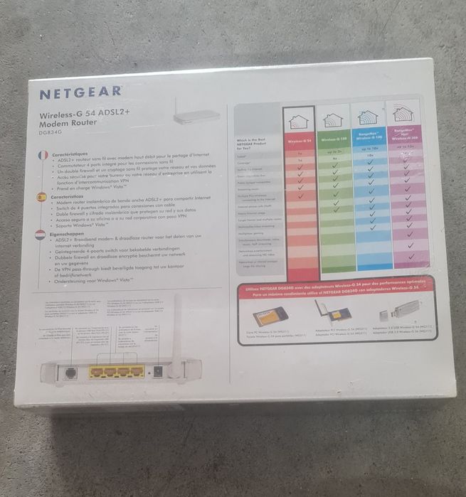 Routers Netgear 614RP e DG834G