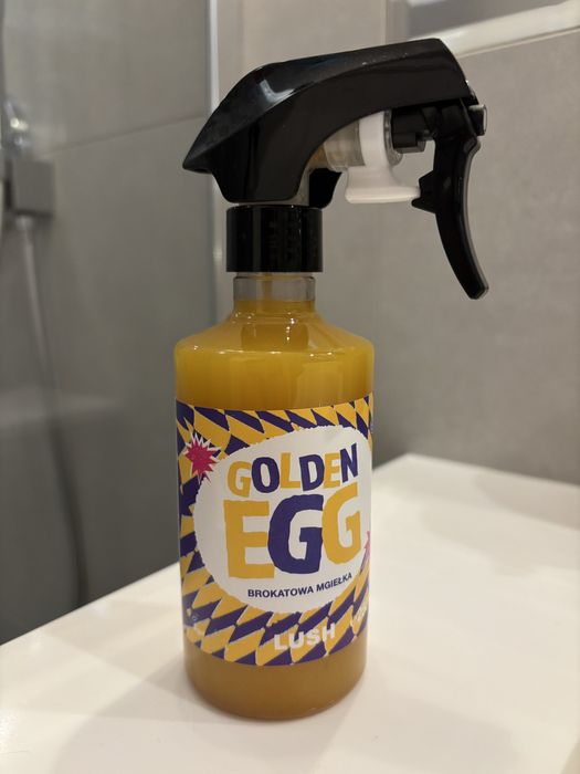 Golden Egg Glitter Mist Spray brokatowa mgiełka Lush 250g