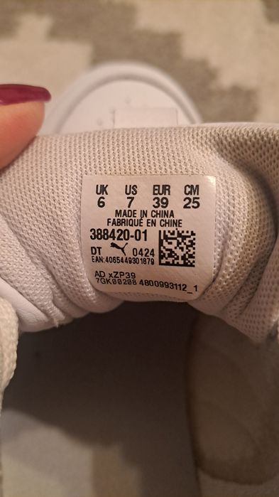 Buty Puma Cermen Rebelle  39 skóra naturalna