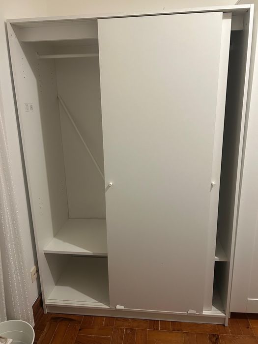 Roupeiro branco 117 x 176