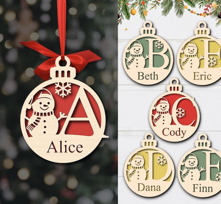 Bolas de natal personalizadas