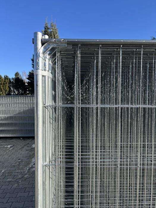 Ogrodzenie budowlane ażurowe – panel 3,45 m, płot tymczasowy