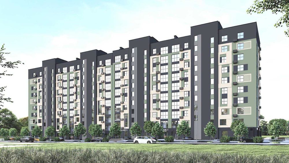 2 кім. квартира в новобудові з сучасним укриттям