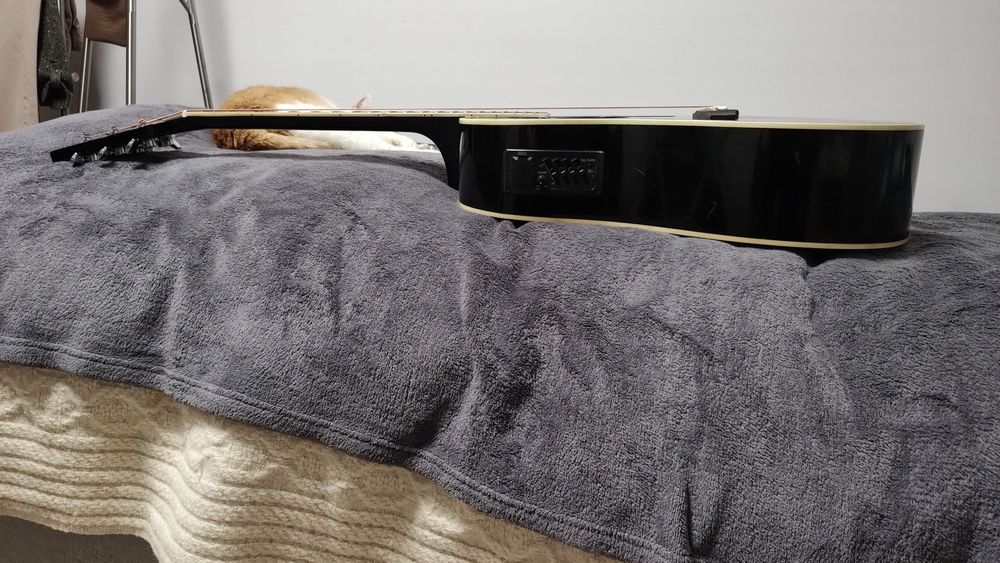 Harley Benton D-120CE BK gitara elektroakustyczna Świetne brzmienie !!