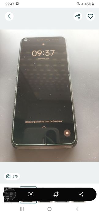 OPPO A74 5G com 6+4 de Ram e 128gb
