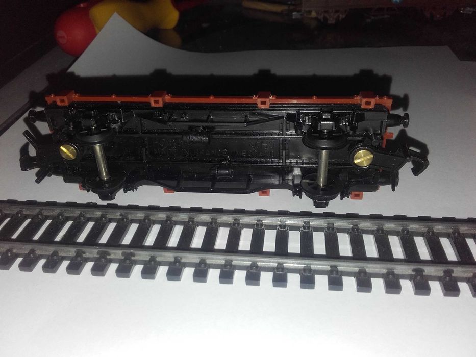 Wagon do przewozu osi w skali H0