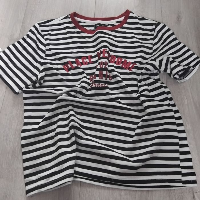 Bluzka w paski bawełniana