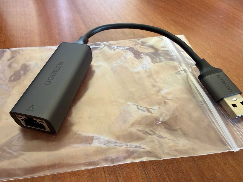 Ugreen USB 3.0 Gigabit Ethernet + Adaptador Micro USB OTG