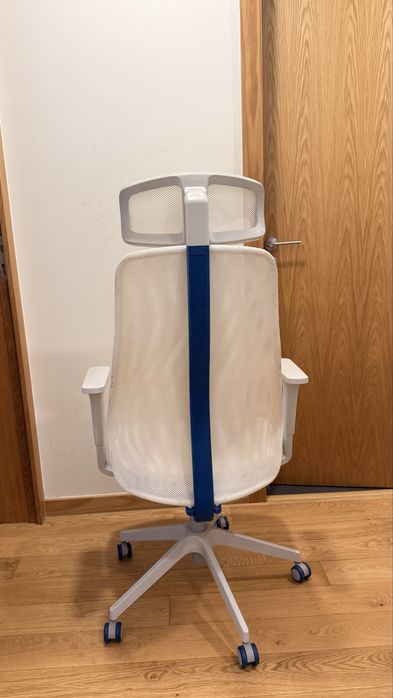 Cadeira de escritório/gaming reclinável branca IKEA