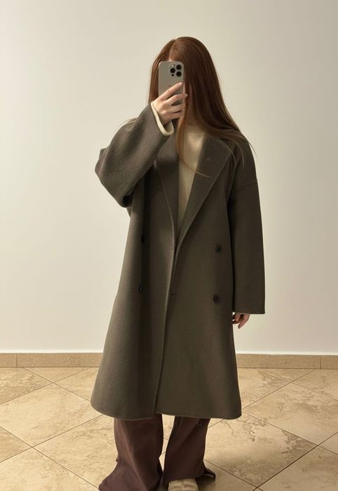 пальто вовняне zara