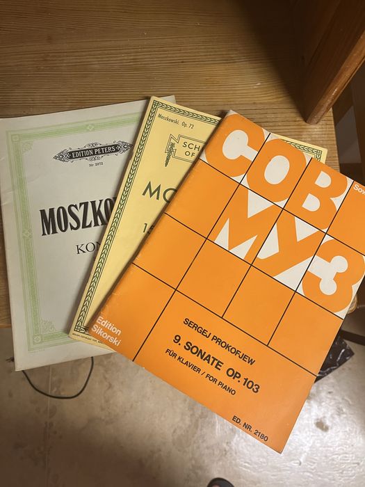Livros de partitura para piano