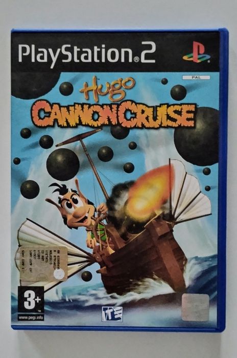 PS2 Hugo Cannon Cruise gra oryginalna z hologramem stan IDEALNY+Gratis