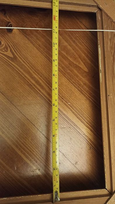 Drewniana rama złocona