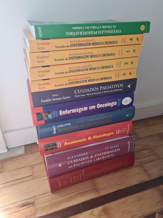 Livros tecnicos de enfermagem