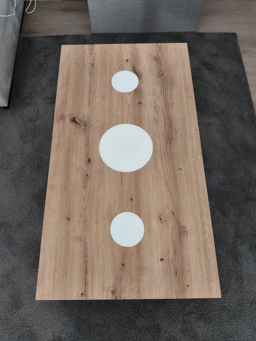 Mesa de centro extensível