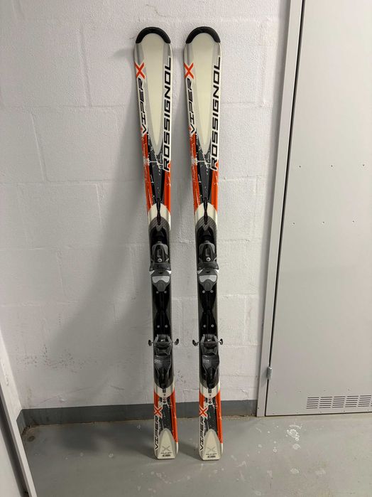 Rossignol Viper X 154 cm – narty carvingowe + wiązania Rossignol (gratis narty dziecięce 120cm Rossignol)