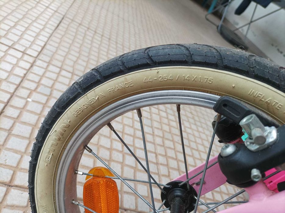 Bicicleta criança unicórnio