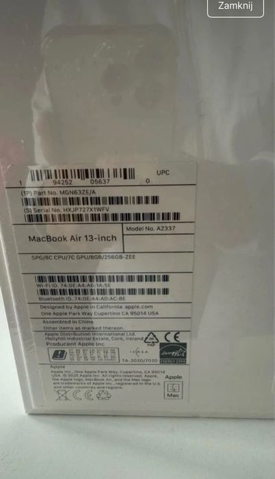 Apple MacBook Air