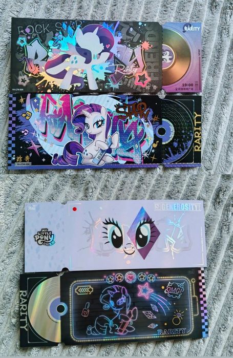 музичні карти Млп та бокс карт My Little Pony