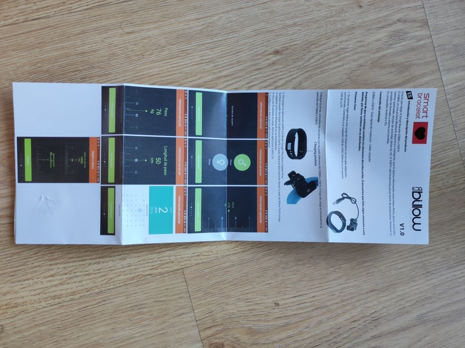 Smart bracelet billow