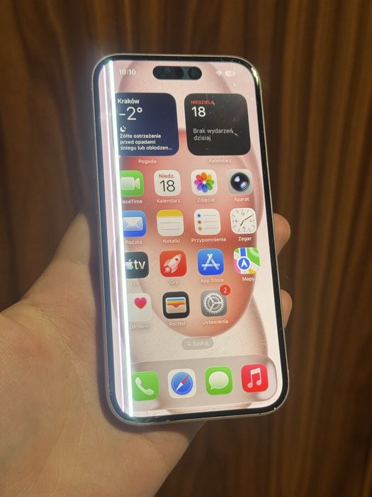 Apple iPhone 15 Uszkodzony