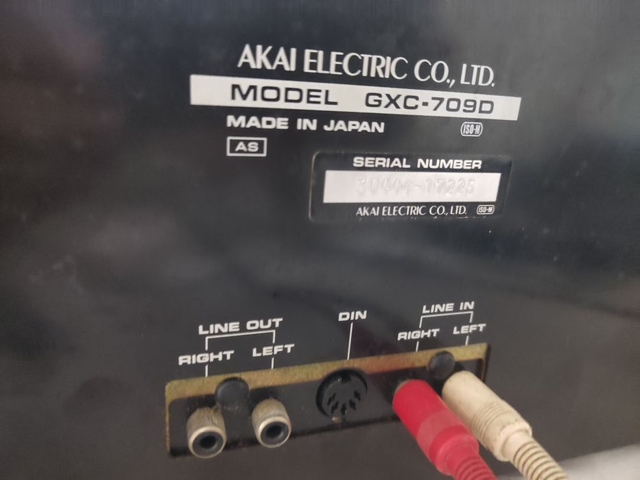 Akai GXC 709 D Deck Cassete