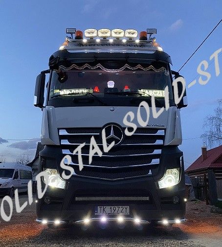 Orurowanie DOLNE / POD ZDERZAK Mercedes Actros Mp4 Euro 6 ( 3 części )