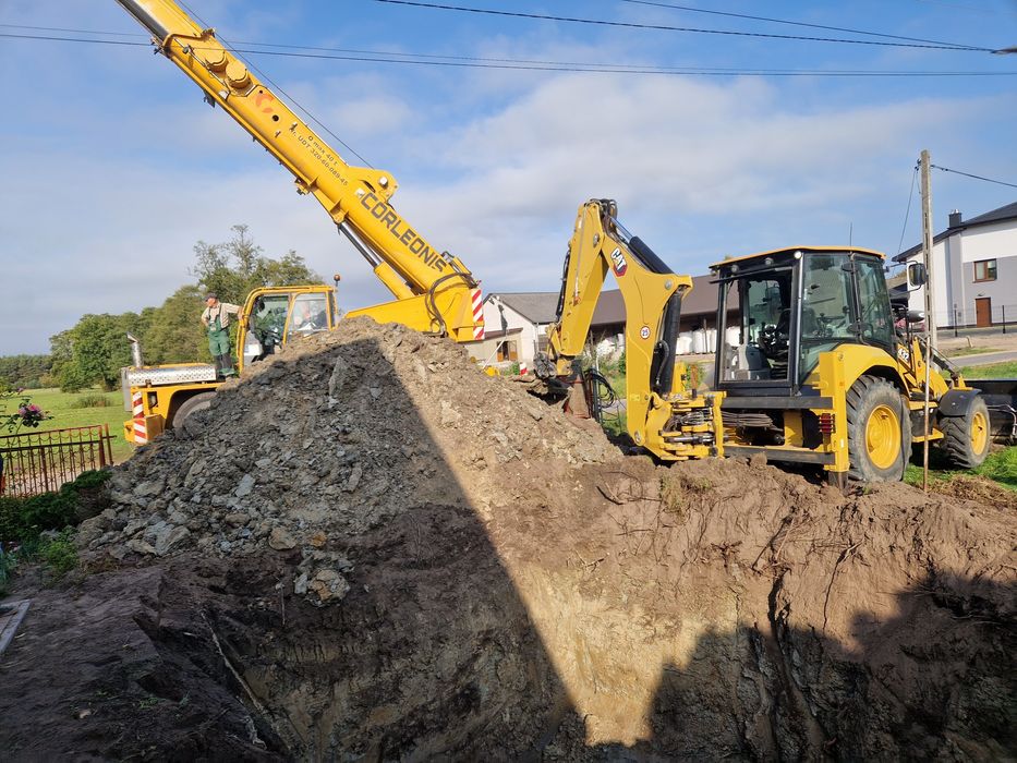 Usługi Koparkami Koparko Ładowarki