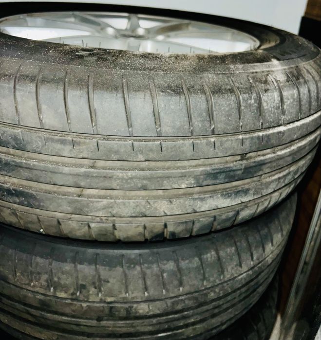 Jantes 17 range rover evoque 5x108 originais com pneus