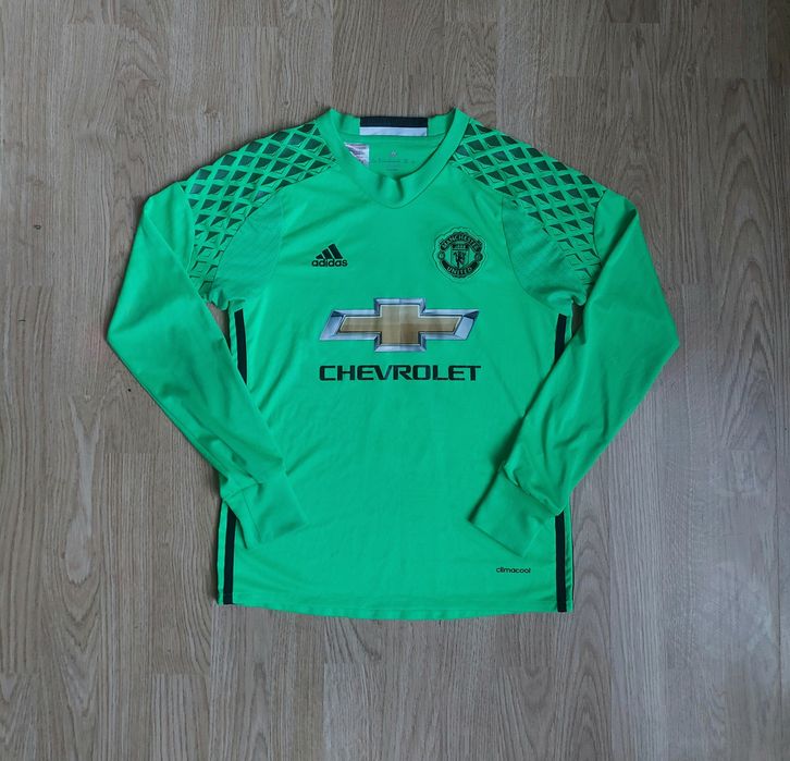 Koszulka bramkarska Manchester United 16/17 r. 152 cm 11-12 Lat De Gea 1