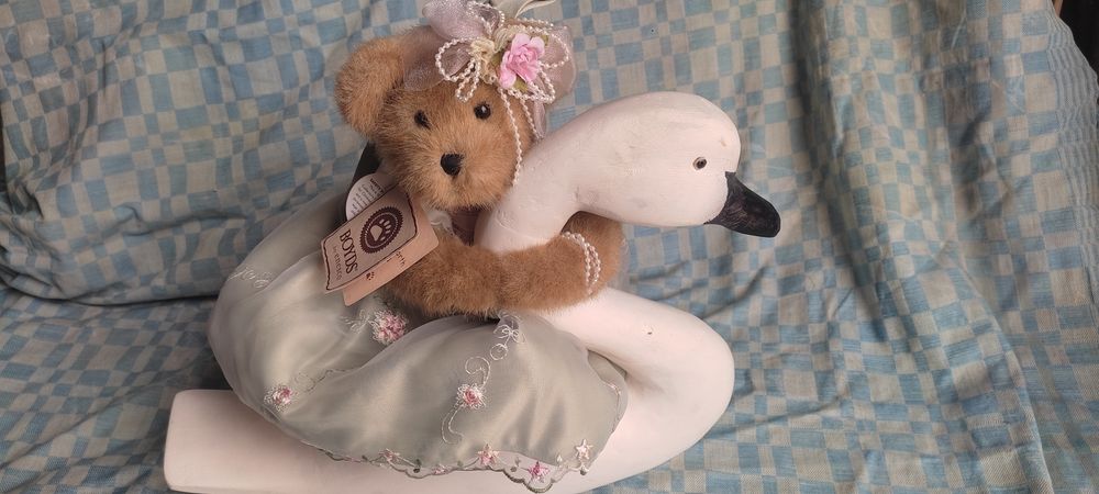 Boyds Bears. Ведмедик Boyds +гусак
