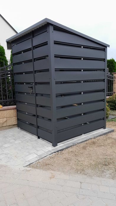 Wiata śmietnikowa schowek 1,5x1,5