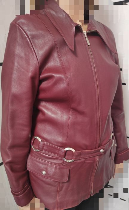 Куртка шкіряна жіноча