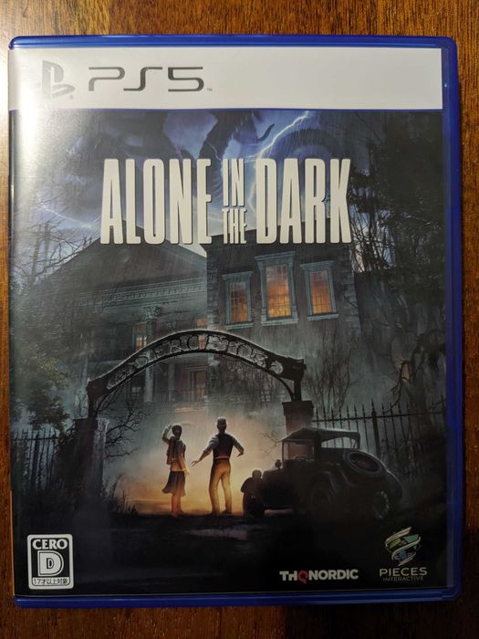 Диск с игрой Alone in the Dark Sony PlayStation 5