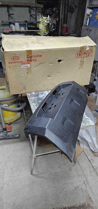 Накладка бампера заднього Kia Soul