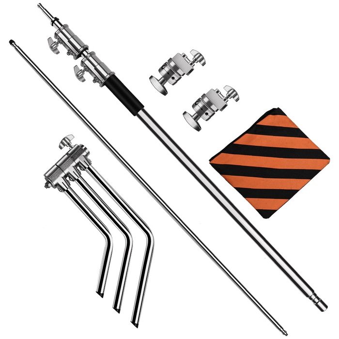 Tripé C-Stand Ceferino com Braço - 2,6 metros NOVO