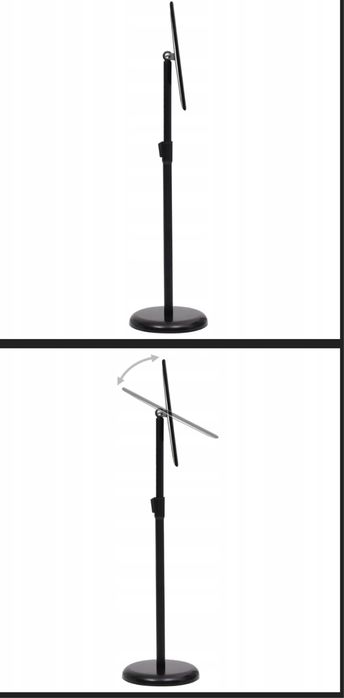 Stojak na plakat A4 czarny stop aluminium