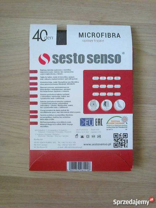 Rajstopy Sesto Senso 40den kolor caffe