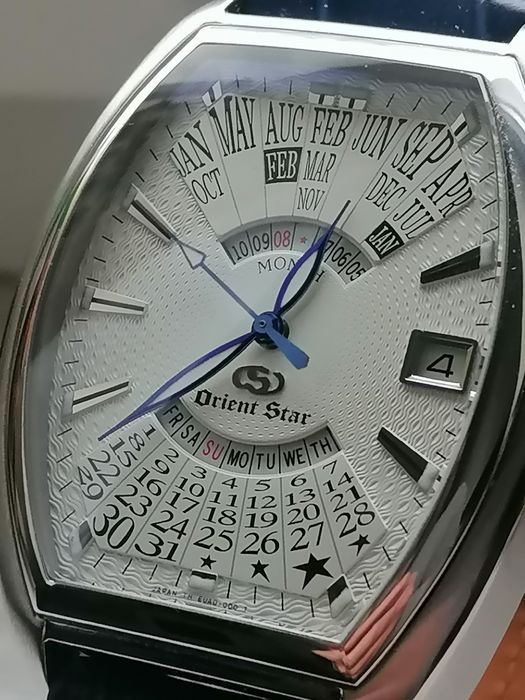 Японские часы, годинник Orient Star wz0021eu ( Tonneau)